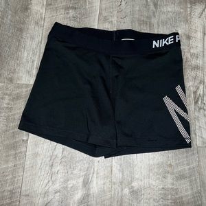 Nike black volleyball spandex